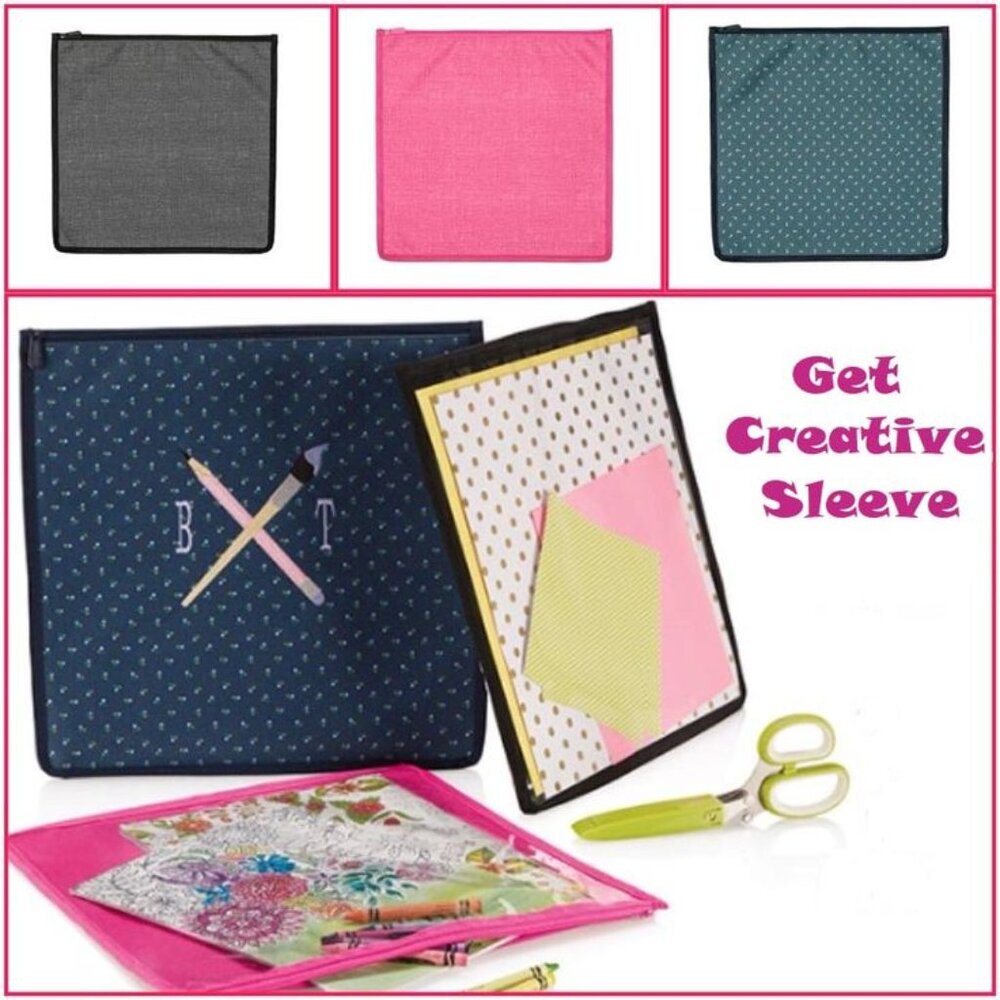 Thirty-One Get Creative Sleeve in CHARCOAL